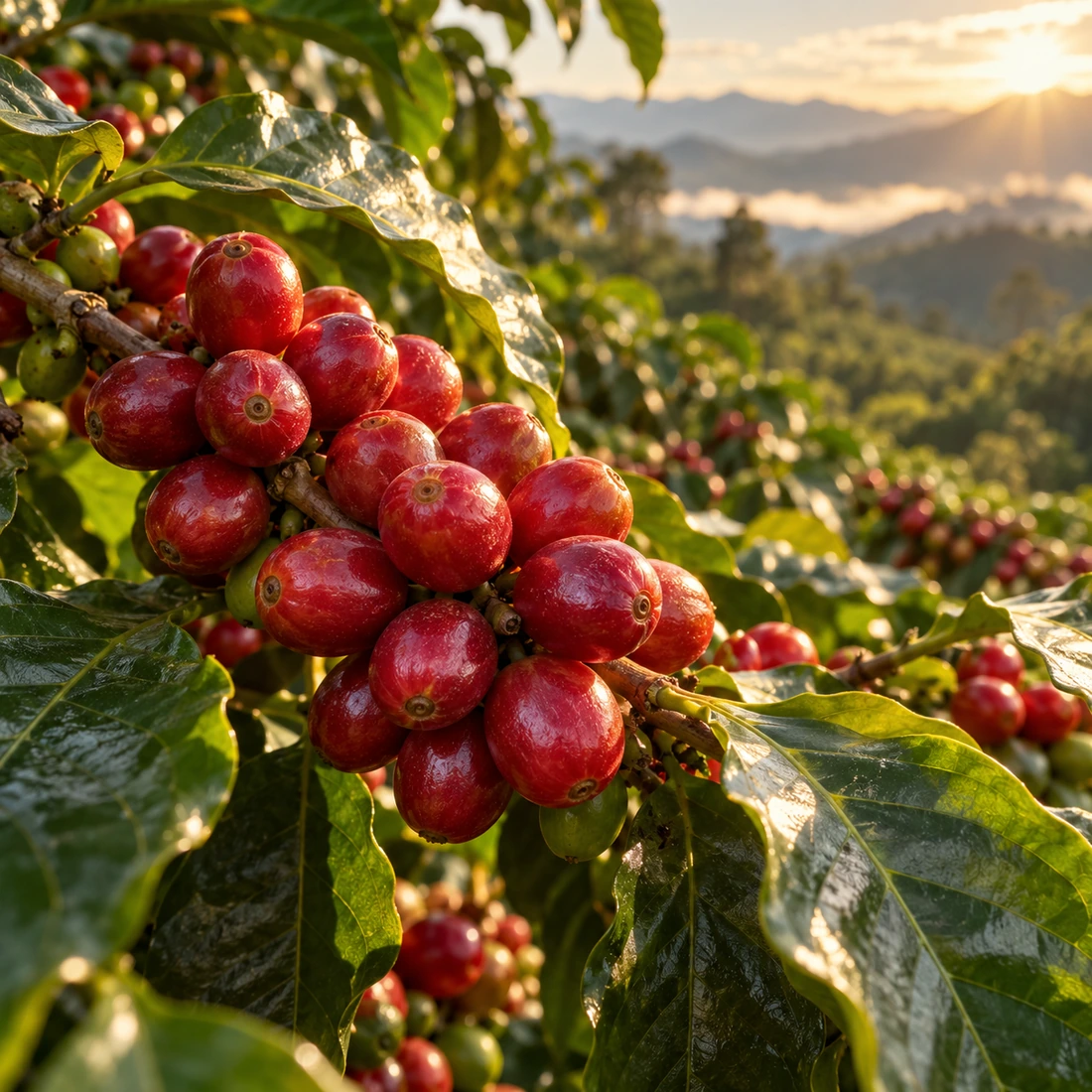 Coffee cherries
